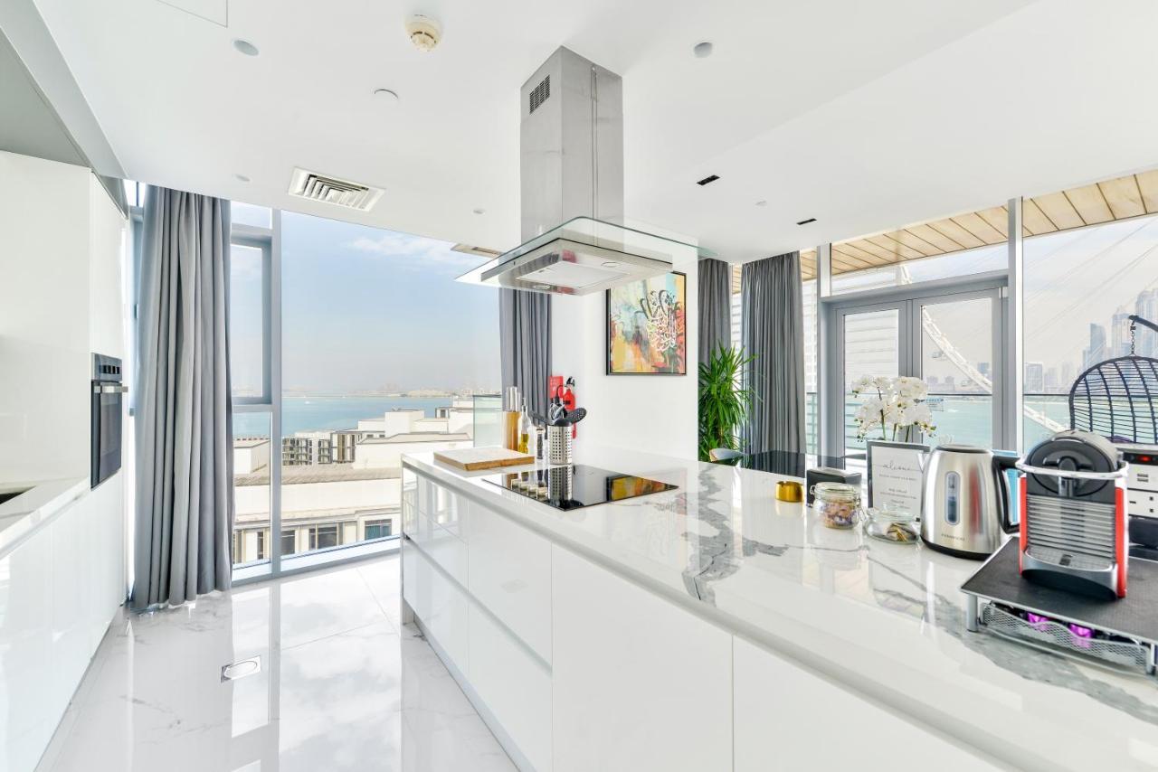 Luxurious 3 Bedroom W Maidroom In Bluewaters Island Dubai Eksteriør bilde